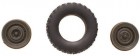 796 Roco Rubber Tire Set for Unimog